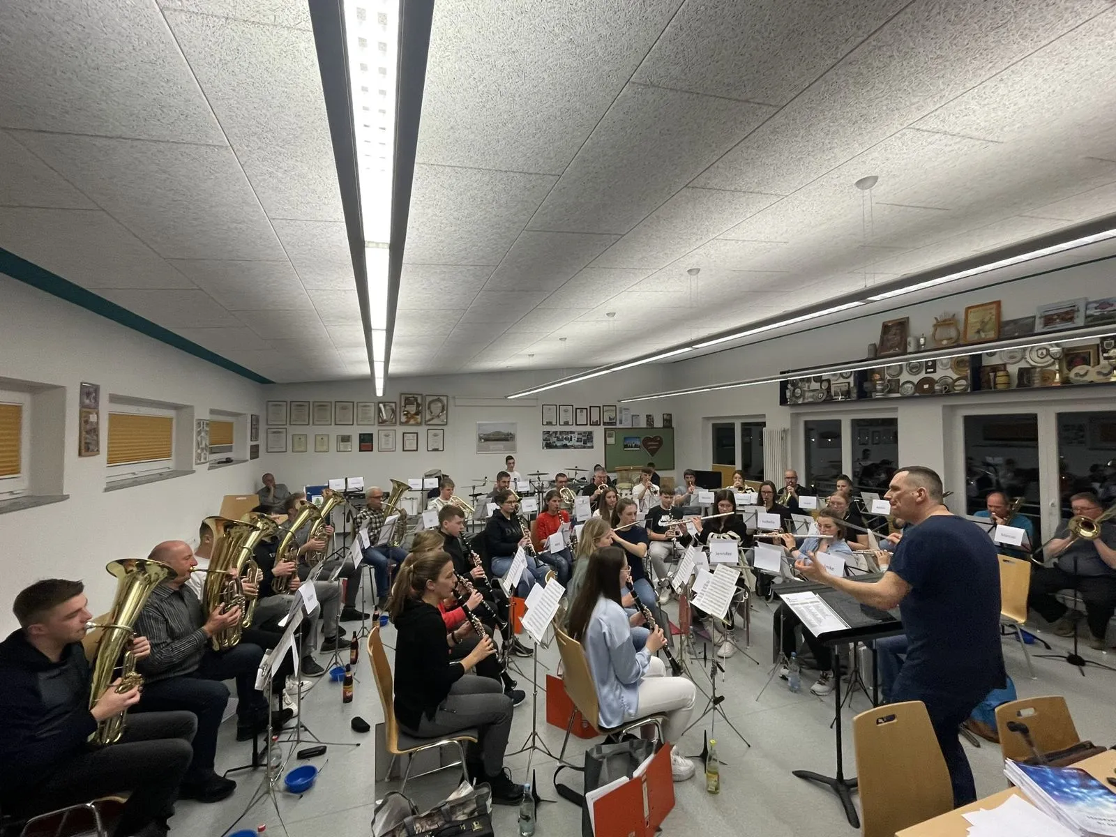 Probe im Musikerheim